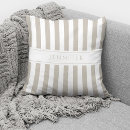 Recherche de beige stripes coussins Élégant