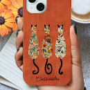Recherche de motif de chats iphone coques Coloré