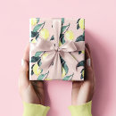 Recherche de motif citron papier cadeau Été