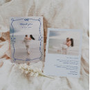 Recherche de bleu chic vœux cartes Script
