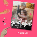 Recherche de gratitude puzzles Reconnaissant