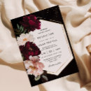 Recherche de pivoine rouge invitations Couple