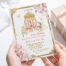 Recherche de princesse cartes baby shower fille invitations Une petite princesse
