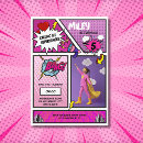 Recherche de bande invitations Superhéros