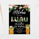 Recherche de hawaiian party invitations D'anniversaire
