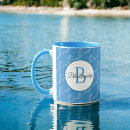 Recherche de pastel bleu tasses Pour eux
