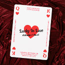 Recherche de roi et reine des coeurs invitations Las vegas