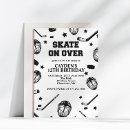 Recherche de patinage anniversaire invitations Hiver