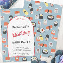 Recherche de de sushi anniversaire invitations Fête d'anniversaire
