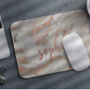 Recherche de marbre rose tapis souris Chic