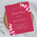 Recherche de nuptiale de douche de ros invitations Élégant
