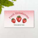 Recherche de fraises rouges cartes visite Ferme