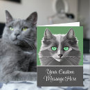 Recherche de vert et oeil bleu Chats