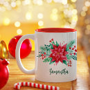 Recherche de poinsettias tasses Pour elle