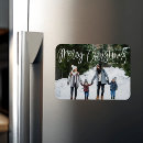 Recherche de joyeux noël magnets Script de calligraphie