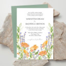 Recherche de motif floral chic invitations Couple