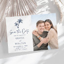 Recherche de palm tree wedding save the dates Plage tropicale