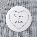Recherche de coeur simple badges Drôle