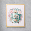 Recherche de bouilloire posters Aquarelle