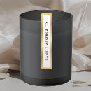 Recherche de candle labels Moderne