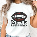 Recherche de vampire fangs tshirts Éffrayant