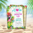 Recherche de feuille coloré invitations Hawaïen