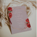 Recherche de couronne rouge invitations Floral