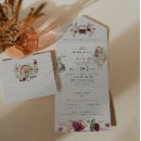 Recherche de vigne mariage invitations Floral
