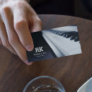 Recherche de professeurs de musique cartes visite Clavier