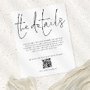 Recherche de clients 11x14 invitations Noir et blanc
