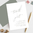 Recherche de noir vert invitations Élégant