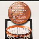 Recherche de slam dunk invitations Fuzzy tout imprimé