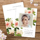 Recherche de mémoire vœux cartes Floral