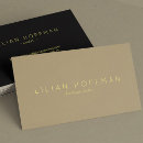 Recherche de beige et or cartes visite Simple