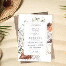 Recherche de plage coquillage mariage invitations Moderne