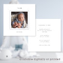 Recherche de de naissance carrées invitations Minimaliste