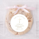 Recherche de baptême élégant autocollants Communion