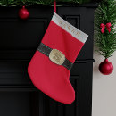 Recherche de père chaussette de noël Rouge et blanc