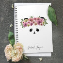 Recherche de pandas carnets Pour elle