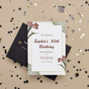 Recherche de rouge foncé invitations Aquarelle