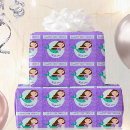 Recherche de paillette papier cadeau Jeune fille
