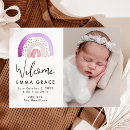 Recherche de de naissance pourpre invitations Moderne