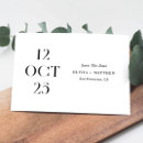 Recherche de save the dates Noir et blanc