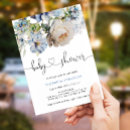 Recherche de pêche et bleu invitations Moderne