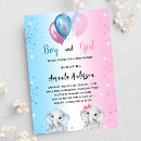 Recherche de éléphant baby shower invitations Jumeaux