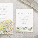 Recherche de voyage 11x14 invitations Moderne