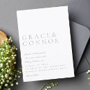 Recherche de style classique invitations Mariés