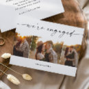 Recherche de photo collage fiançailles invitations Moderne