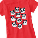 Recherche de panda blanc noir tshirts Animal