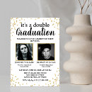 Recherche de double graduation invitations Parti de graduation jumelle